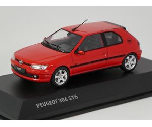 Solido Peugeot 306 S16 Vallelunga red 1998 1/43 S4311403