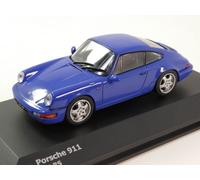 PORSCHE 911 - 964 CARRERA RS 3.6l bleu Maritime 1/43