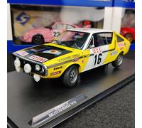SOLIDO RENAULT 17 GIALLO #16 RALLY DEL MAROCCO 1976 PRIVATO/TILBERT 1:18...