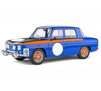 MODELLINO AUTO STATICO DIECAST RENAULT R8 GORDINI 1300 1967 BLU ARANCIO 1/18