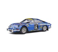 Alpine A110 1600s #19 Rally Monte Carlo 1976 Mouton 1:18 Model 1804204 SOLIDO