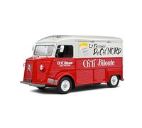 MODELLINO FURGONE STATICO SOLIDO CITROEN TYPE HY FRITERIE CHTI BILOUTE 1969 1/18