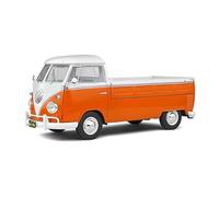 1950 Volkswagen VW T1 Pickup "Surfera" Naranja/Blanco 1:18 Solido S1806701