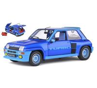 SOLIDO SCALA 1:18 MODELLINO AUTO STATICO DIECAST RENAULT R5 TURBO 1981 BLU 1/18