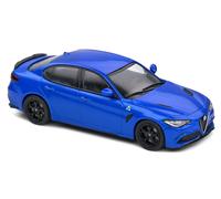SOLIDO SCALA 1:43 MODELLINO AUTO STATICO ALFA ROMEO GIULIA QUADRIFOGLIO 2019 BLU