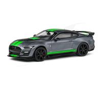 Solido SHELBY MUSTANG GT500 2020 GREY W/NEON GREEN 1:43 - SL4311504