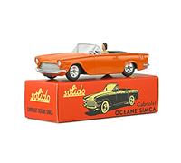 Solido Simca Oceane, 1959, Series 100, modellino auto, scala 1:43, arancione