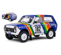 SOLIDO SL1807305 LADA NIVA N.182 RALLY PARIS-DAKAR 1984 J.P JABOUILLE-M.SARDOU 1