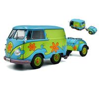 SOLIDO SL1810904 VOLKSWAGEN T1 VAN KOOL COMBI GHOSTHUNTERS WITH TRAILER 1950-202