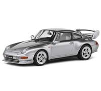 SOLIDO SL4313803 PORSCHE 911 993 RS CLUBSPORT COUPE 1993 SILVER 1:43 Modellino