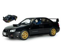 Solido SUBARU IMPREZA WRX STI JAVA BLACK PEARL 2004 1:18