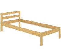 Solido telaio letto classico in Pino massello 100x200 senza doghe 60.64-10oR