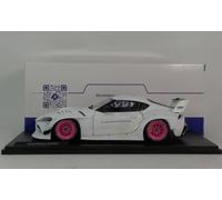Solido Toyota GR Supra Liberty Walk white pink 2025 1/18 S1815502