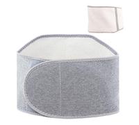Solido Unisex Termico Vita Supporto Della Pancia Scaldamani Invernale Addensare Peluche Per Più Lunghi Seduti E L'Esercizio Fisico Cintura Del Corpo Elastico, Velluto bianco, XXL