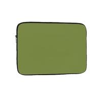 Solido verde scuro stampa 17 pollici Laptop Case Accessorio essenziale per il pendolarismo e l'uso dell'ufficio