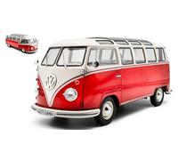 Solido VOLKSWAGEN T1 SAMBA MINIBUS 1962 RED/WHITE 1:18