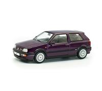 Volkswagen VW Golf 3 VR6 Modellino Lila Solido 1:43 Nuovo S4316402