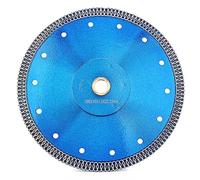 Solidure Disco da taglio diamantato extra sottile 200mm x 22,23mm Turbo per il taglio e la levigatura di granito, marmo, cemento, piastrelle