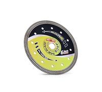 Solidure Disco diamantato da 150 mm, disco diamantato extra sottile per piastrelle e gres porcellanato, marmo, granito, piastrelle dure per pavimenti