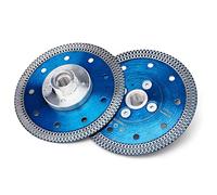 Solidure Extra Sottile Disco da Taglio Diamantato 115 mm x M14 Turbo Lama Diamantata per Taglio e Levigatura di Granito, Marmo, Cemento, Piastrelle