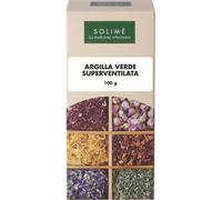 Argilla Verde Superventilata per trattamenti purificanti di cute e capelli - 100 g - Prodotto erboristico Made in Italy