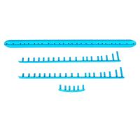 Solinco Blackout 16x19 - blue - Blu