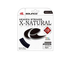 Solinco X-Natural Set 12 M Black, Calibro 1.30