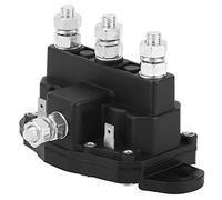 Solinder 12 Volt 6 Terminali Servizio Continuo, Contattore relè Solenoide Invertitore Motore Verricello con Prigionieri Filettati e Terminali a Lama per Funzionamento Solenoide, 1