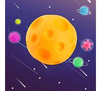 Solinder Baby Ball Giocattolo per L'addestramento Sensoriale con Texture Morbida per Bambini, Palla con Impugnatura lo Sviluppo delle Mani dei Bambini, Set da 6 Pezzi il Divertimento del Bagnetto