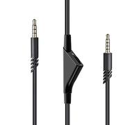 Solinder Cavo Audio per Cuffie da Gioco 2M con Controllo del Volume per Astro A10 A40 A30 Guaina in PVC Resistente