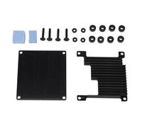 Solinder Custodia di Raffreddamento per Orange Pi 3, Custodia in Lega di Alluminio con Dissipatore Calore Raffreddamento Passivo, per Ritagli Precisi e Design con Adesivo Termico