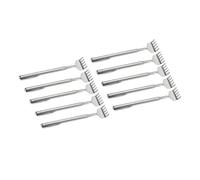 Solinder Grattaschiena Estensibile, Acciaio Inossidabile, Grattaschiena Portatile con Manico Telescopico, Mini Artiglio Pieghevole da 10 Pezzi con da Tasca, Ottimo per Conservare e