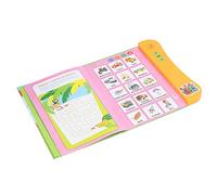 Solinder Libro Sonoro Elettronico per Bambini, Apprendimento della Lingua Spagnola con Suoni Divertenti e Giochi per Bambini Dai 3 Anni in Plastica Robusta 25 X 22,5 X 2,5 Cm (Arancia)