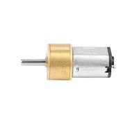 Solinder Micro Metal Gear Motor, 14mm High Torque (6V 60RPM) | Basso rumore, design antipolvere, ingranaggi in metallo, rame , 6 V CC, ideale per progetti fai-da-te