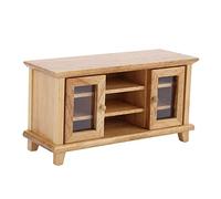 Solinder Mini Armadietto Portaoggetti in Legno per Casa delle Bambole (#2) | Elegante e funzionale, in scala 1:12, realizzato per il realismo, completa l\'arredamento
