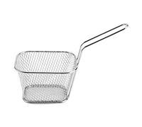 Solinder Mini Cestelli per Patatine in Acciaio Inossidabile da 8 Pezzi, Strumento per Cucinare Patate con Colino Presentazione, Realizzato in Acciaio Inossidabile di Alta qual