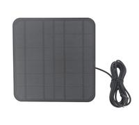 Solinder Pannello Solare a Ricarica Rapida da 12 W per Batteria della Fotocamera Ring e Batteria Stick Up Cam, Staffa di Montaggio Regolabile e Resistente Alle Intemperie IP65 (Nera)