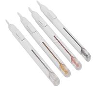 Solinder Penna Punteggiante per Manicure 4 Pezzi Design Professionale per Nail Art Creativa in Quattro Colori Eleganti la Casa e il Salone (1,2 mm)