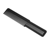 Solinder Pettine Professionale per Taglio di Capelli, Pettine per Capelli Elegante con Design a Manico Scavato una Presa Facile, Tascabile Risultati di Parrucchiere Ideali (Nera)