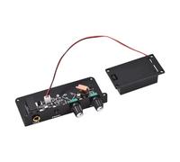 Solinder Pickup muto Mute Pickup Silent Violin Pickup EQ Balance Sensing Piezo Equalizzatore Mute Preamp Pickup per violino con uscita cuffie, regolazione del suono e del volume per violino