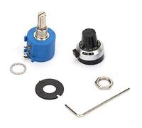 Solinder Potentiometro a Filo Avvolto da 100 Ohm Ad Alta Precisione | Materiale durevole, prestazioni stabili, resistenza alle alte temperature, utilizzato negli strumenti elettronici