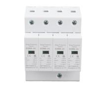 Solinder Protettore Sovratensione Domestica 4P 40KA, Ritardante di, Facile Collegare e Scollegare, Accessorio in Rame, Installazione su Guida DIN, Protettore Contro i Temporali, per