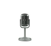 Solinder Puntelli di scena di simulazione Vintage Microfono classico microfono vocale in scena accessori fotografici