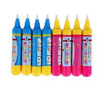 Solinder Set di Penne Giocattolo da Pittura da 8 Pezzi per Bambini Che Disegnano e Imparano Design Sicuro, Facile Usare, Durevole a Base D'acqua