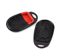 Solinder Sostituzione del Pulsante a 4 Pulsanti per la Custodia del Coperchio del Fob del Tasto Dell'auto, Nero per Maxima Sentra, Easy Installa con la Plastica ABS