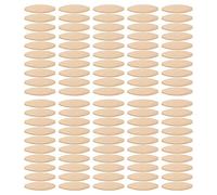 Solinder Utensile per Giuntura per Biscotti in Legno di Faggio, 100 Pezzi, Misura 20, più Robusto e Robusto, Incollaggio più Stretto con Colla, Migliore stabilità del Pezzo la (Zelkova)