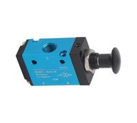 Solinder Valvola Industriale, Comando Manuale a 3 Vie 3R210-08 | PVC sigillato, Dimensioni compatte, Controllo manuale, Buona traspirabilità, Lunga durata