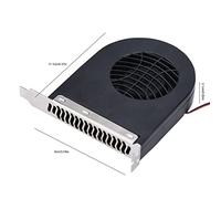 Solinder Ventola di Scarico per Computer Fan, Ventola di Raffreddamento per Slot PCI Computer, Schede Video con Ampio Connettore Alimentazione 4P