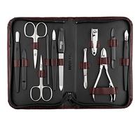 Solingen Kit Manicure Professionale - Set da 12 Pezzi per Uomo e Donna - Ideale per uso personale o professionale. Design compatto, perfetto per ogni esigenza