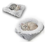Solinorex Cuccia per Gatti Interno 2 in 1 Morbido Cuscino per Gatti - Cuccetta p